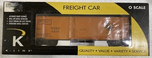 K-Line Trains K761-1232 ~ Jersey Central Lines Boxcar ~ 0/027 Scale ~ NEW - Picture 1 of 6