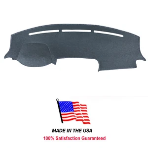 Gray Carpet Dash Cover Compatible w/ Dodge Ram Pick-Up Full Size 2019-22 No HUD - Picture 1 of 11