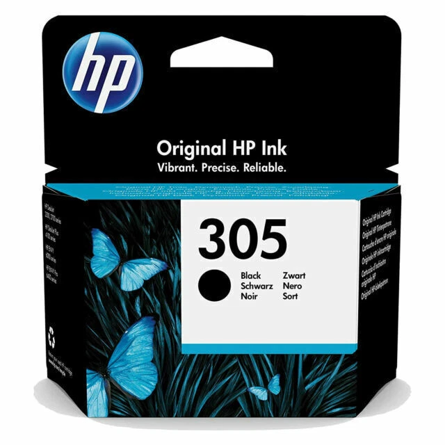 HP 305 Black Ink Cartridge - 3YM61AE