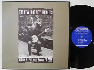 THE NEW LOST CITY RAMBLERS Volume 5 FOLKWAYS LP nice with booklet - Picture 1 of 4