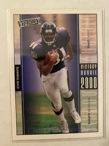 2000 Upper Deck Victory Football Card #297 Jamal Lewis Rookie - Picture 1 of 2