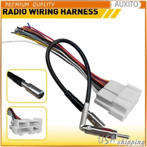 Radio Wire Harness & Antenna Adapter For 2000-2002 Chevrolet Suburban 1500 2500 - Picture 1 of 10