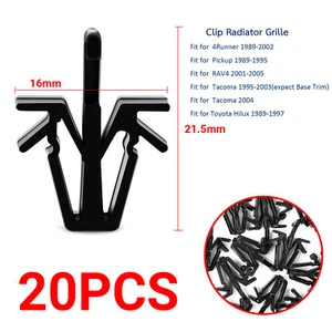 20PCS Grille Clips For Hilux 1988-2004 Most Models 90467-12040 9046712040 OZ - Picture 1 of 10