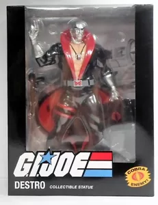 PCS PREMIUM COLLECTIBLES STUDIO 2020 GI JOE COBRA DESTRO PVC STATUE 1:8 MISP - Picture 1 of 12
