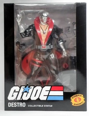 PCS PREMIUM COLLECTIBLES STUDIO 2020 GI JOE COBRA DESTRO PVC STATUE 1:8 MISP - image 1 of 4