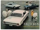 1962 Ford Sales Brochure  Vintage and Original all models
