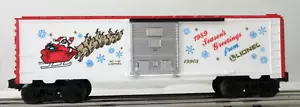 Lionel 1989 Christmas Box Car O Scale New in Box #6-19908 - Picture 1 of 6