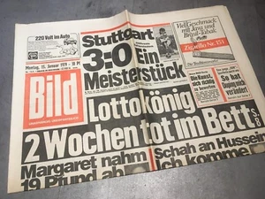 BILDzeitung 15.01.1979 Januar 15.1.1979 Geschenk 40. 41. 42. 43. 44. Geburtstag - Picture 1 of 2