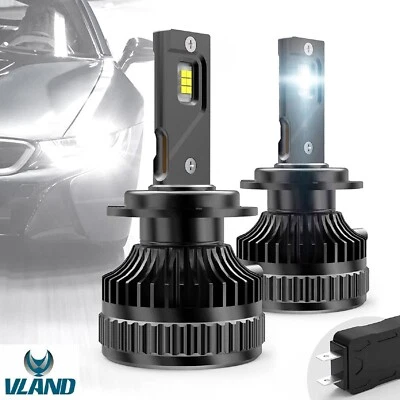 Vland D2S D2C D2R D2H Bombillas de faros LED 6000K/juego de luces altas bajas súper brillantes Foto 1 de 4