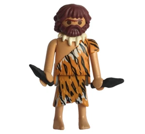 Playmobil Uomo delle caverne Uomo preistorico con fuoco e punta di freccia - C28 - Foto 1 di 4
