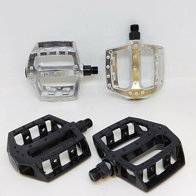 Alloy Bike Pedals 9/16" - Flat Platform Body Mountain BMX Hybrid Bicycle Bicycle - Image 1 of 4