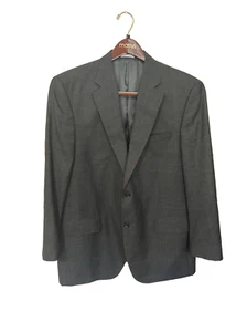 Peter Millar Flynn windowpane two button wool suit sz 44R - Picture 1 of 14