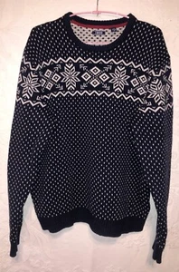 Suéter cuello redondo XL IZOD Fair Isle - Imagen 1 de 4