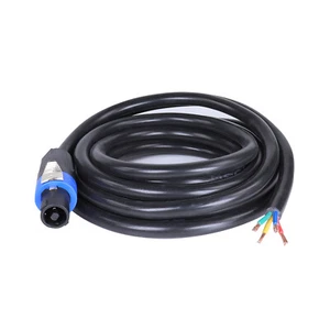 Heavy Duty 1x 10FEET Open End 4 Conductors Speakon Speaker Cable For Loudspeaker - Picture 1 of 7