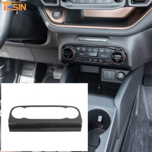 Center Air Conditioner Switch Button Cover Trim For Bronco Sport 21+Carbon Fiber - Imagen 1 de 9