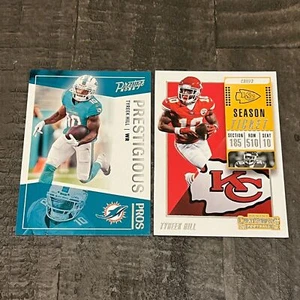 Lot of 4 Cards - Tyreek Hill, Joey/Nick Bosa - Prestigious Pros, Season Ticket - Bild 1 von 8