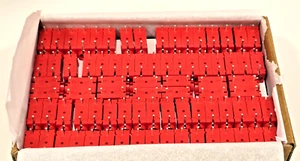 Box Deltron 571-0500 4mm / 250x PCB Einzelbuchse - rot - Bild 1 von 11