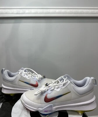 Nike Force Zoom Trout 9 Pro Metal Baseball Cleats Rainbow FB2907-106 Size 10 - Image 1 of 4