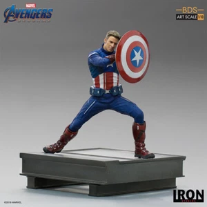 Avengers Endgame Captain America 2023 1/10 Bds Art Scale Statue Iron Studios - Picture 1 of 7