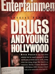 Entertainment Weekly Magazine Nov. 26, 1993 River Phoenix-Drugs & Young Hollyw - Picture 1 of 1
