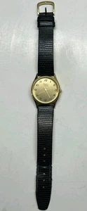 1995 Caravelle T5 by Bulova 31mm Gold Tone Quartz Watch New Batt. Working. - Picture 1 of 9