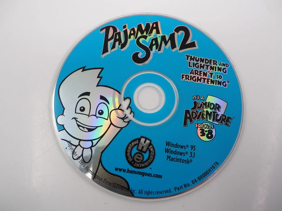 Pajama Sam 2: Thunder And Lightning Aren’t So Frightening PC / Macintosh CD-ROM - Image 1 of 1