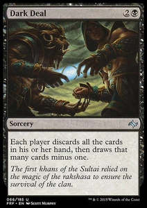 DARK DEAL Fate Reforged MTG NM Black - Unc - Picture 1 of 1