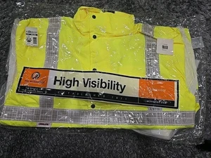 HIGH VISIBILITY ML KISHIGO OUTERWARE WORK XL NEW - Picture 1 of 9