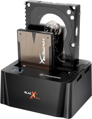 Thermaltake BlacX Duet -  2.5/3.5 SATA HDD eSATA & USB Docking Station ST0014U - Image 1 of 4