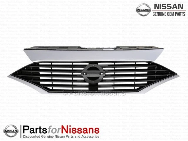 Conjunto de parrilla delantera original Nissan Quest NUEVO OEM Foto 1 de 2