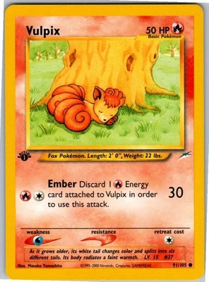 Vulpix Common Neo Destiny 091/105 NM 1st Edition - Image 1 of 2