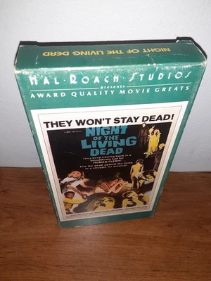 NIGHT OF THE LIVING DEAD Hal Roach Studios Release VHS George A. Romero - Image 1 of 4