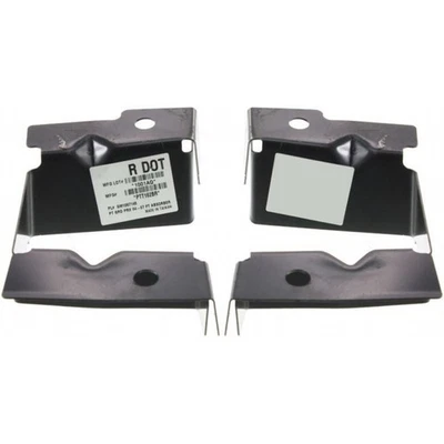 For Pontiac Grand Prix Bumper Bracket 1997-2008 Driver & Passenger Pair Front Foto 1 de 4