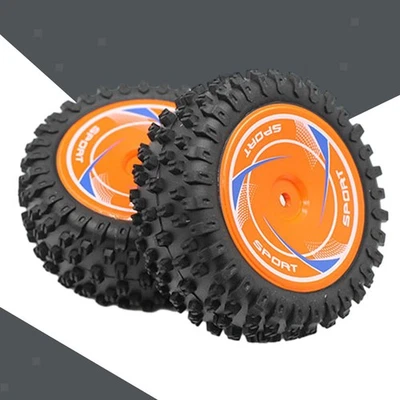 2-teiliges RC-Crawler-Reifen-Set mit Felge und Reifen für Wltoys 124010 - Bild 1 von 4