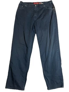 Levi's Silver Tab Herrenjeans 38 x 34 lockere Passform gerade marineblau alle Baumwolle USA - Bild 1 von 14