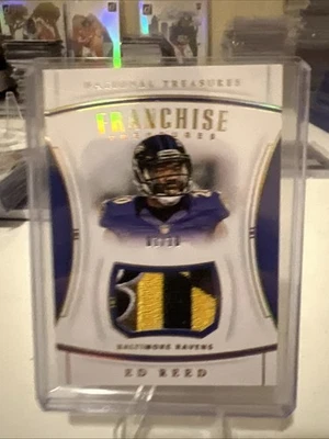 Panini National Treasures 2019 - Franchise Treasures Ed Reed #FT-15/99 (MEM) Foto 1 de 2