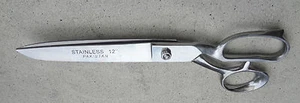 TAYLOR SCISSORS 12" CAST IRON FABRIC CUTTING SCISSOR - Picture 1 of 1