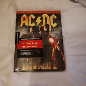 AC/DC Iron Man 2 Collector's Edition CD+DVD Hardcover Book Set 2010 New & Sealed - Bild 1 von 3