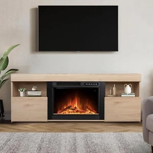 Electric Fireplace Tv Stand for TVS up to 65 Inchs,Modern Household TV Locker - Picture 1 of 7