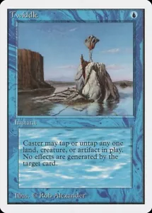MTG Twiddle NM Unlimited Edition 2ED Magic Gathering card old school - Picture 1 of 3