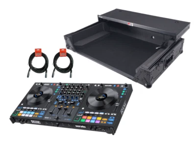 Rane FOUR Advanced 4-Channel Stems DJ Controller Bundle w/ Black Case + XLRs - Image 1 of 4