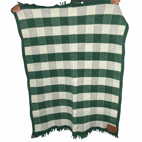 Rare Imperial Stock Ranch Wool Blanket Milwaukee Bucks NBA Made In USA 45x38 Cover