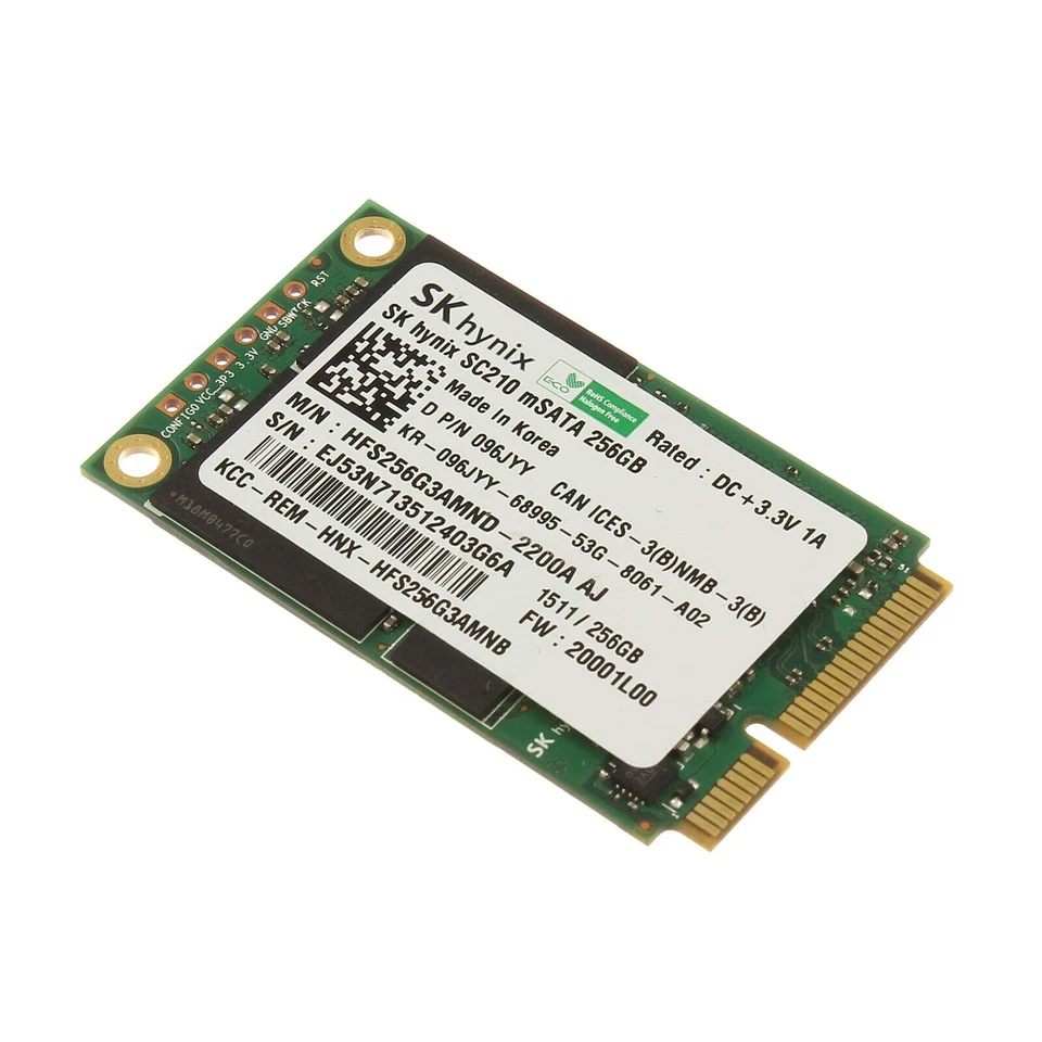 Dell SATA SSD 256GB SATA 6G mSATA - 96JYY - Bild 1 von 1