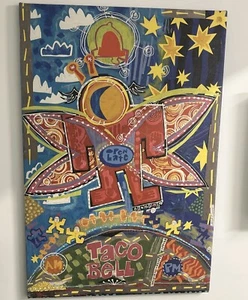 RARE LARGE TACO BELL CANVAS PRINT MARK T. SMITH COLLECTIBLE ART PAINTING - Picture 1 of 2