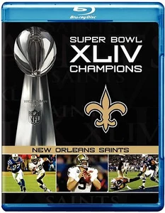 NFL Super Bowl XLIV: New Orleans Saints Champions Blu Ray Disc - Picture 1 of 1