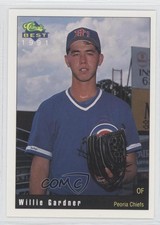 1991 Classic Best Peoria Chiefs Willie Gardner #20