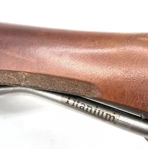 Brooks Swift Titanium Saddle Honey Leather Made in the UK - Picture 1 of 9