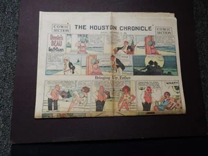 Periódico The Houston Chronicle 8 páginas sección de cómics domingo 11 de septiembre de 1927. - Imagen 1 de 8