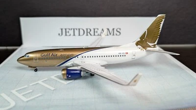 1/200 GULF AIR BOEING 737-700BBJ BUSINESS JET 2009'S COLORS HB-IIQ INFLIGHT 200 - Image 1 of 4