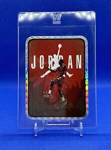 1985-1986 to present Michael Jordan NBA Prism Jewel Vending Machine Sticker Card